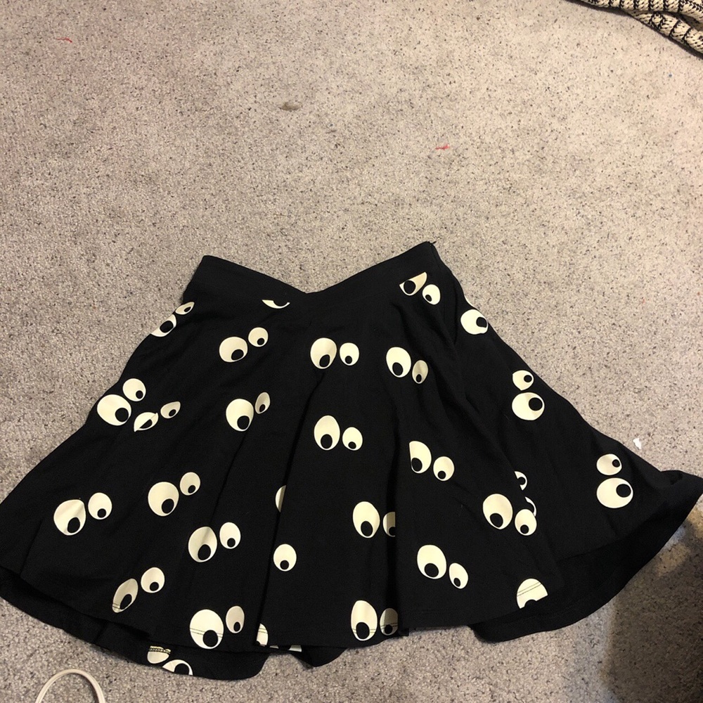 Black and white skirt